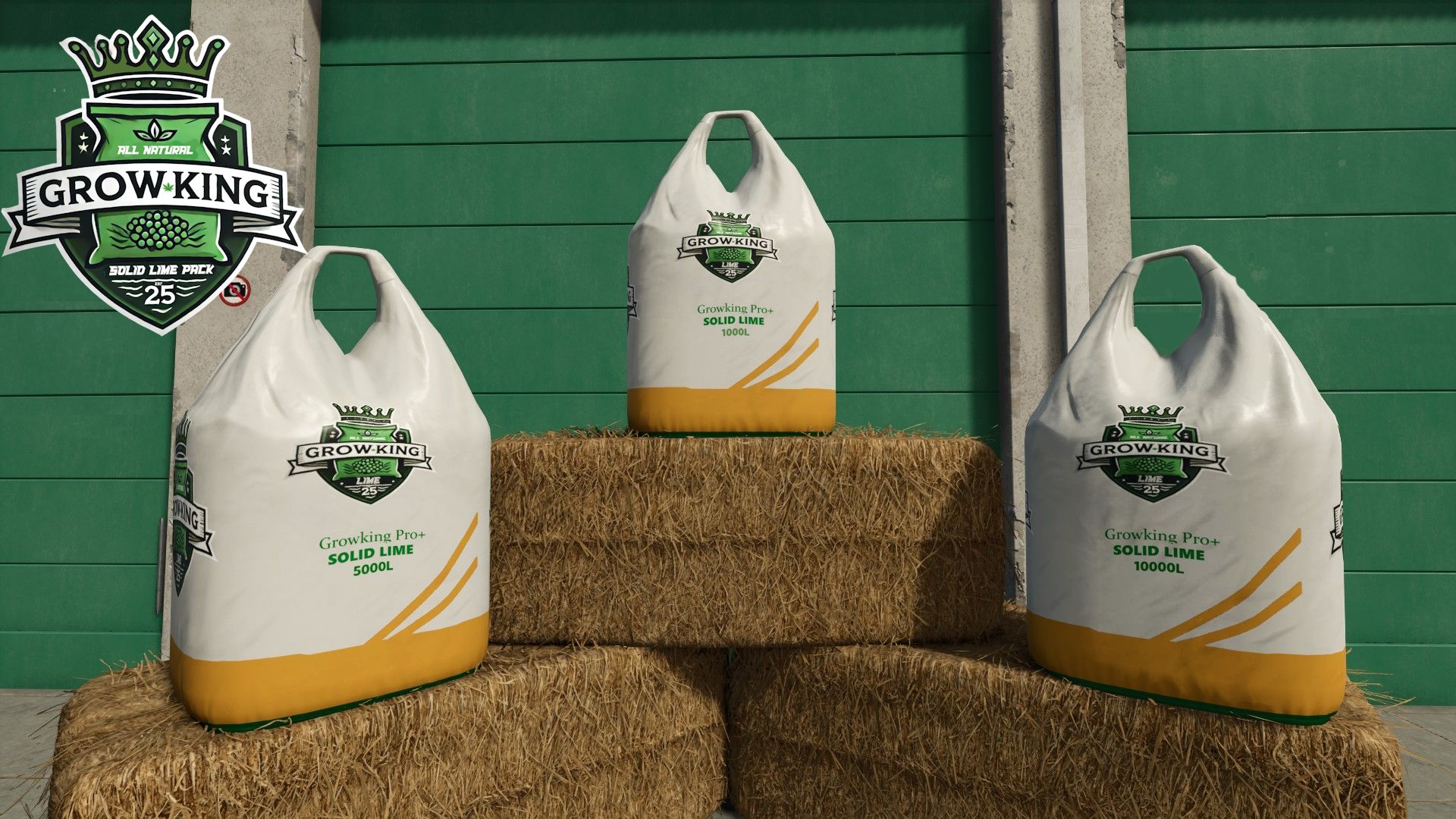 Pack de chaux solide "GrowKing"