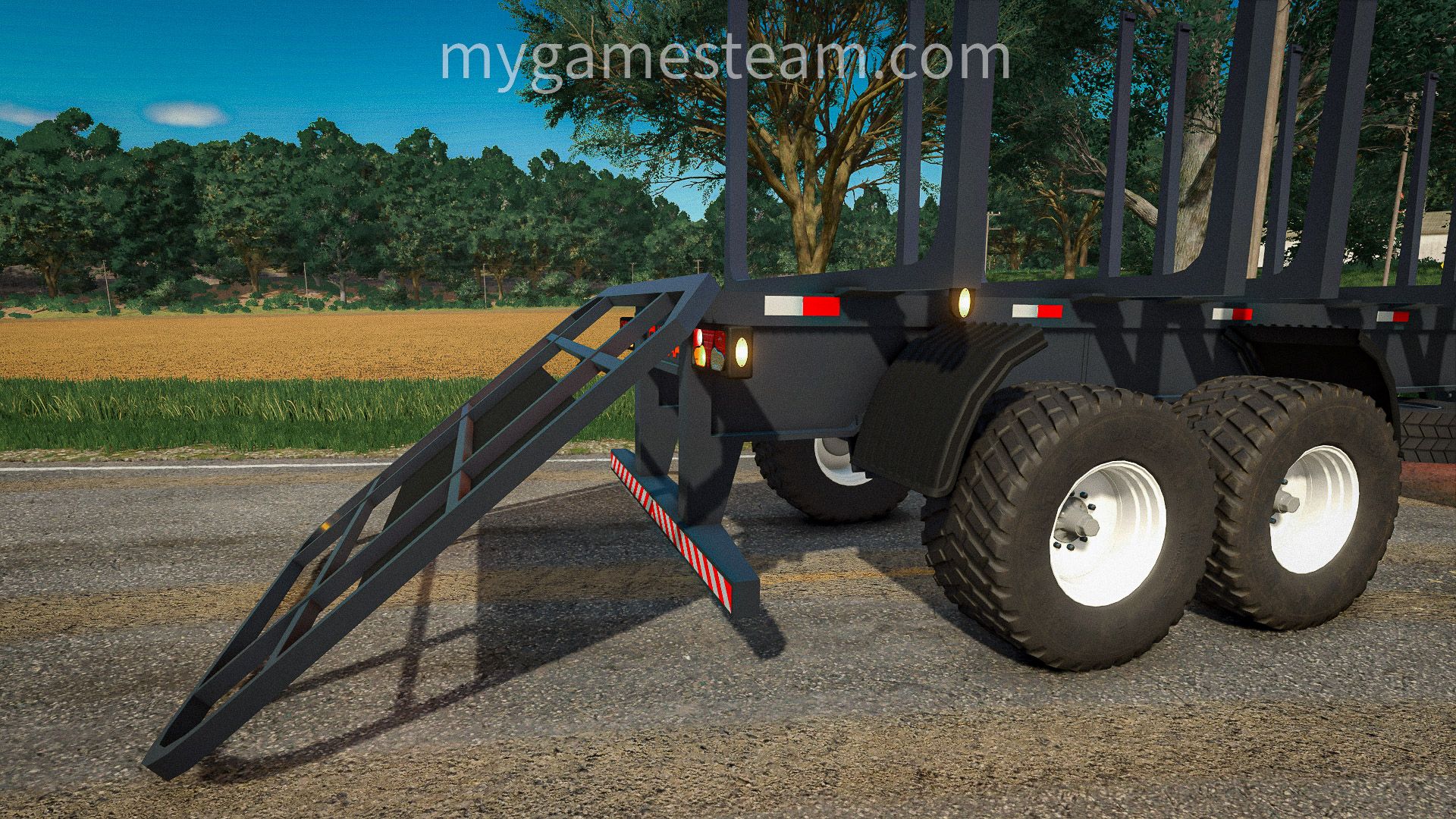 Прицеп для перевозки древесины Guerra