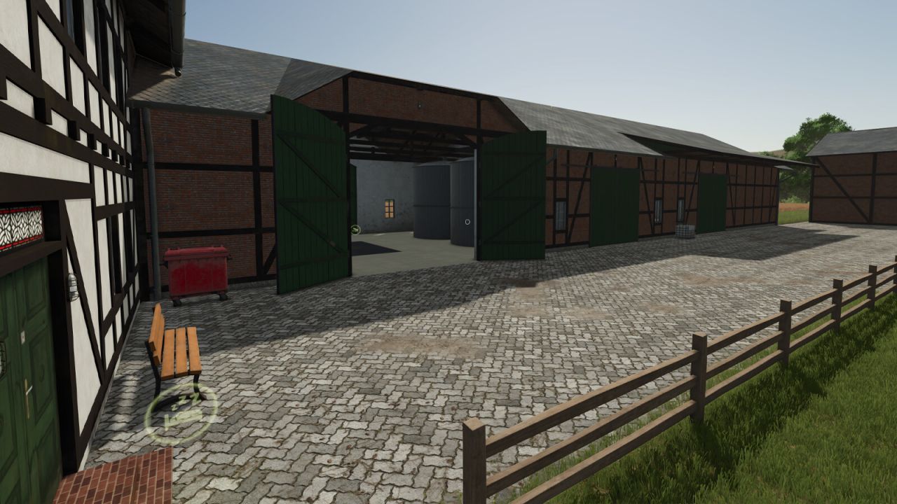 Half-Timbered Farm Buildings