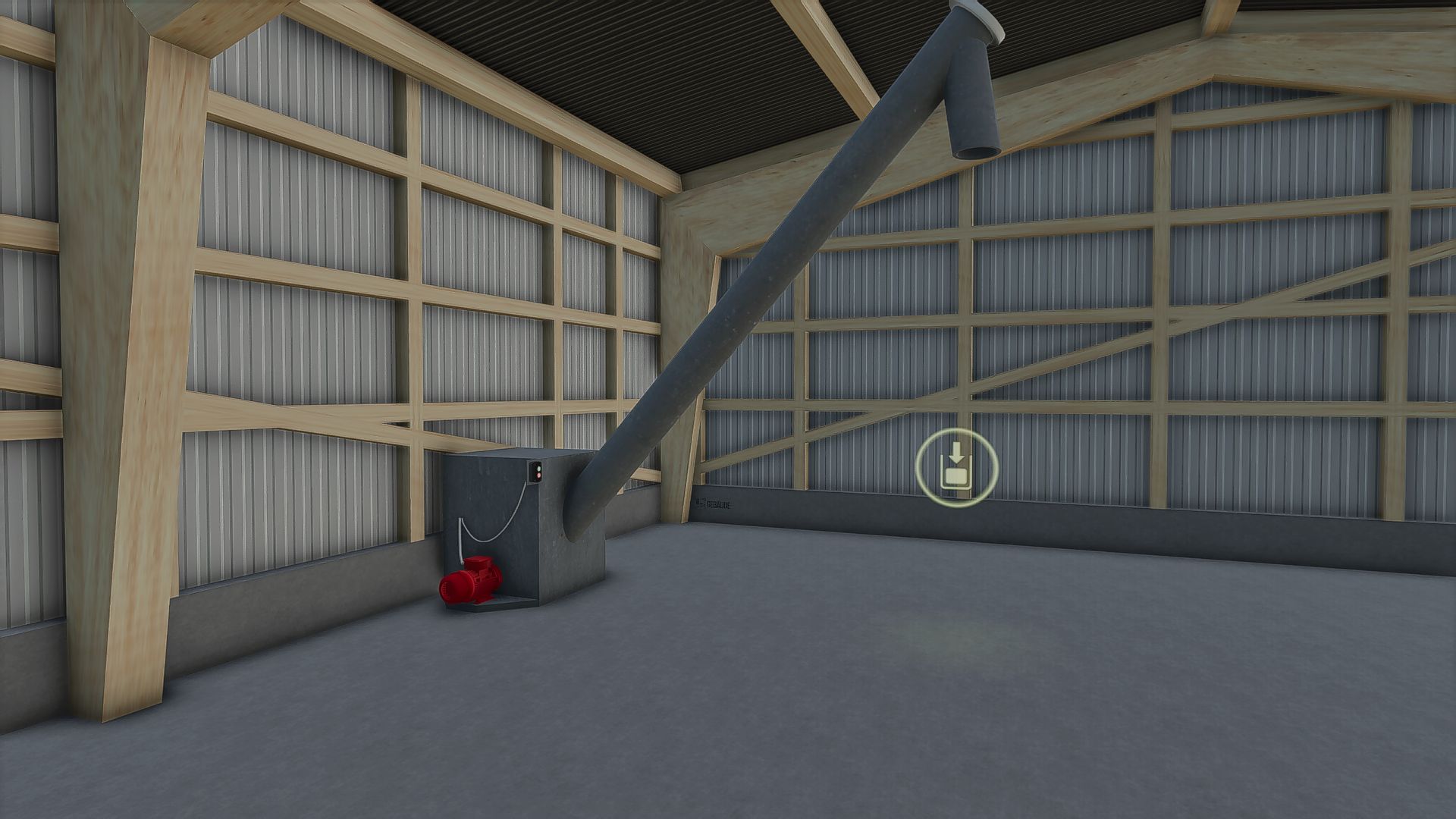 Hala ze zintegrowanym silosem