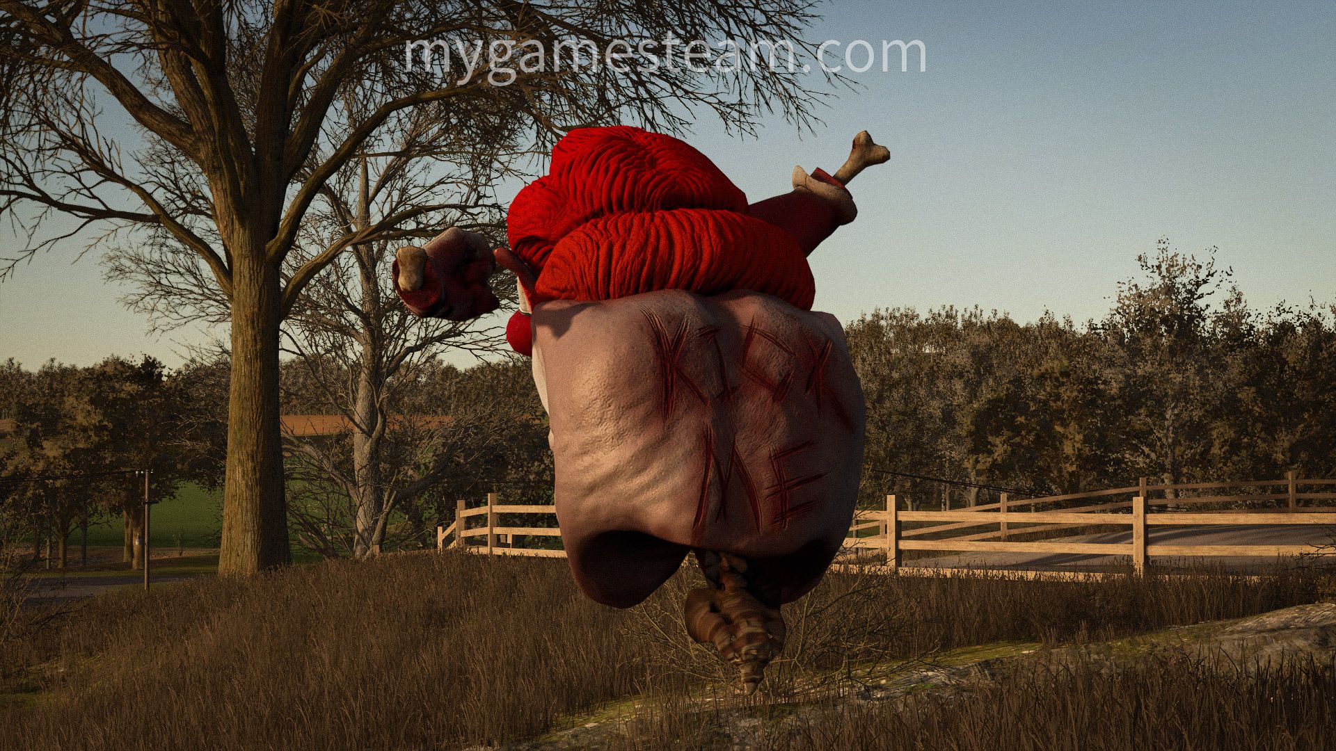 Pagliaccio spaventoso di Halloween