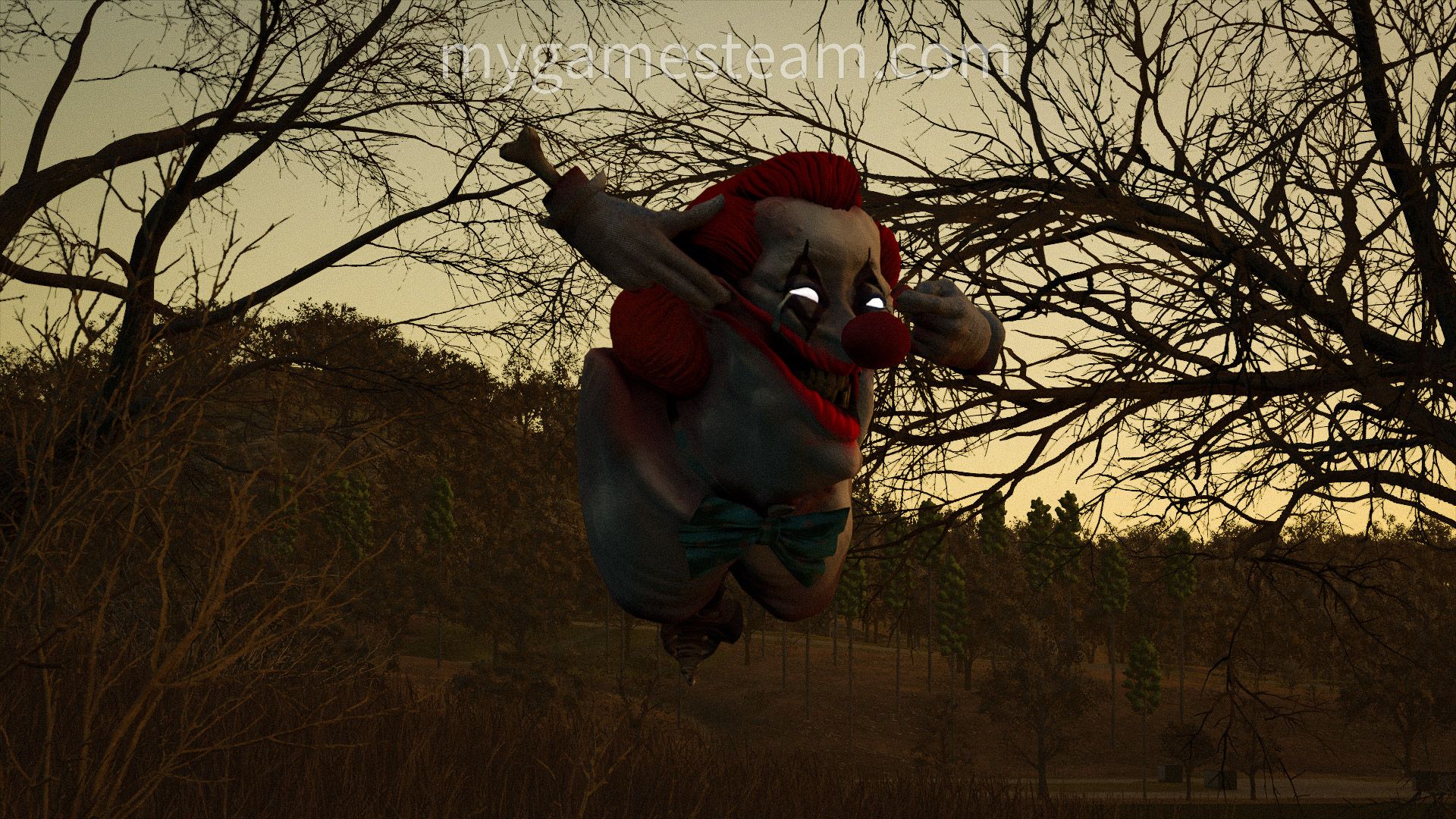 Pagliaccio spaventoso di Halloween