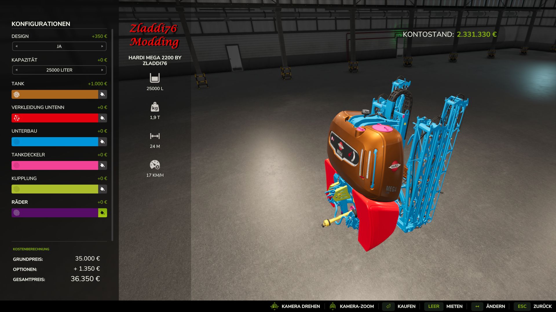 Hardi Mega 2200 Edit