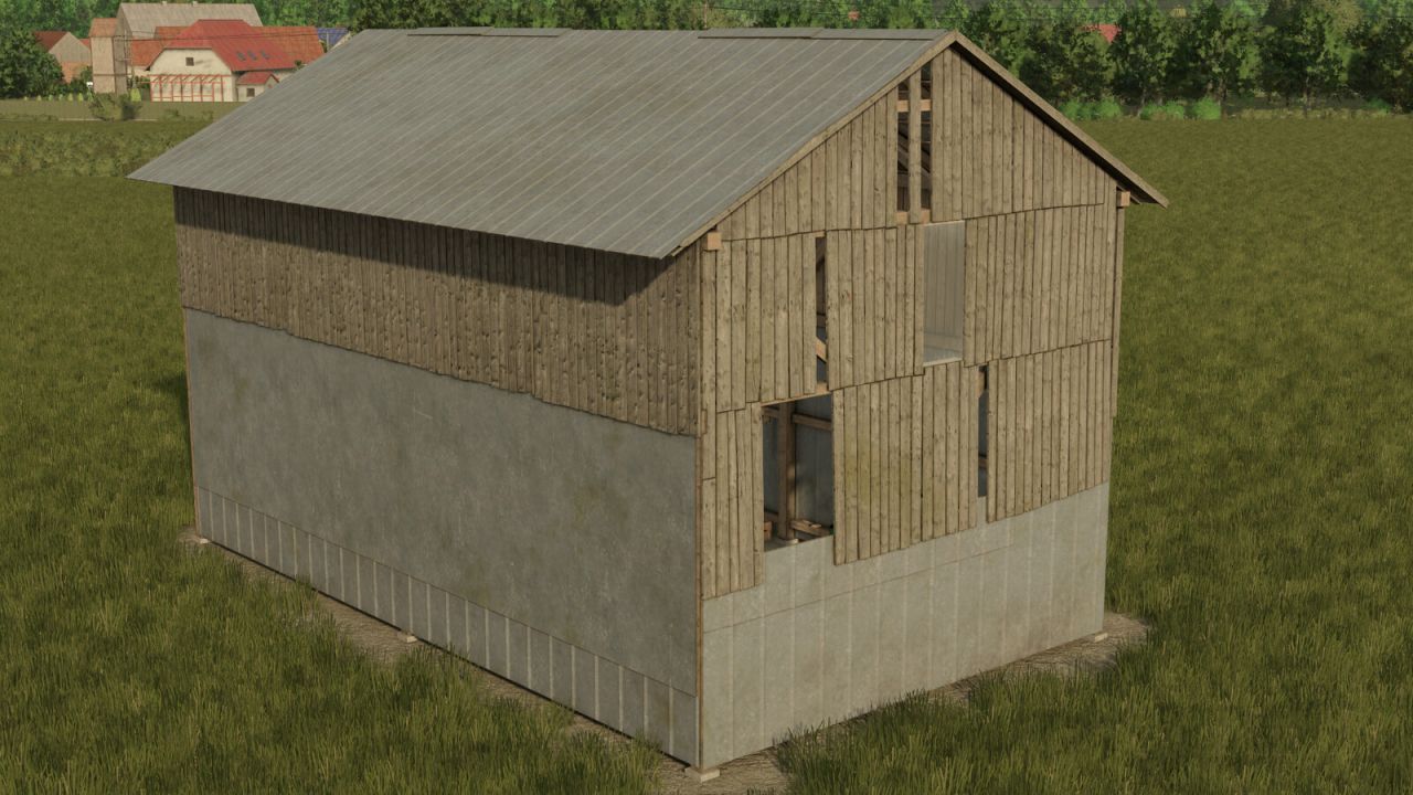 Hangar à récolte