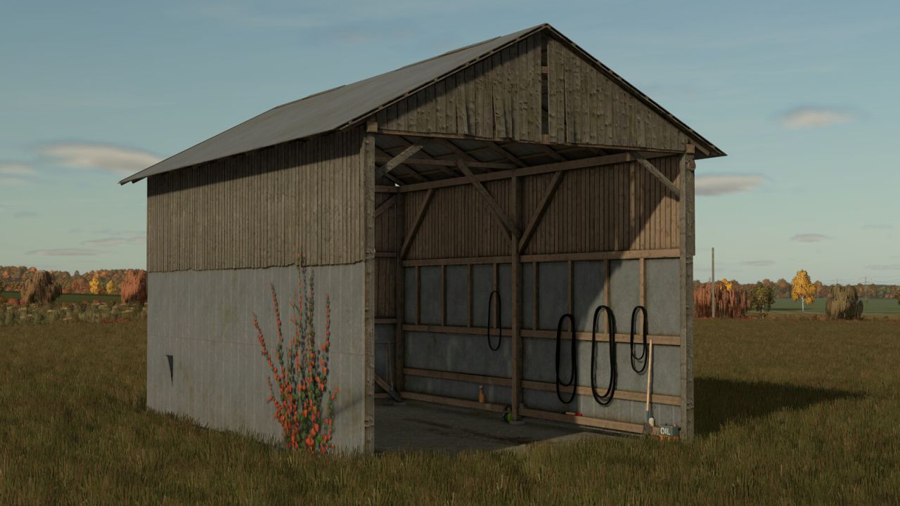 Hangar à récolte