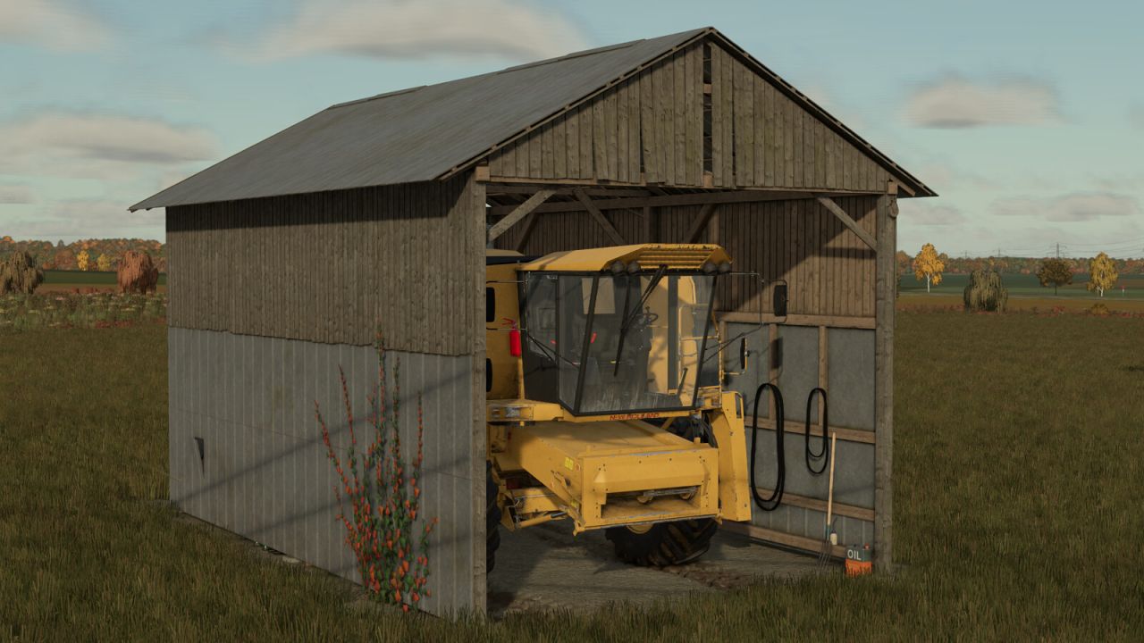 Hangar à récolte