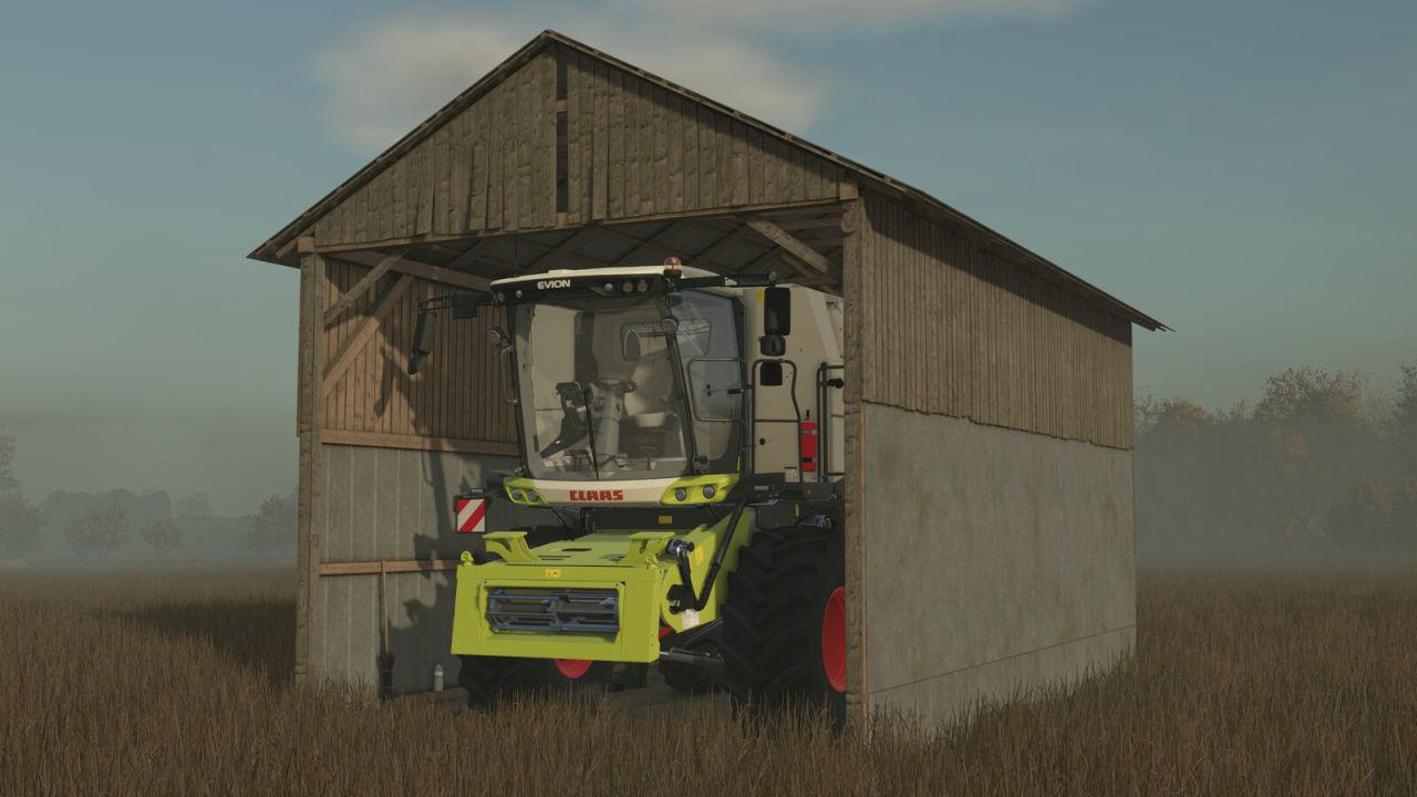 Hangar à récolte