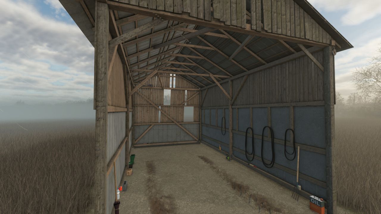 Hangar à récolte
