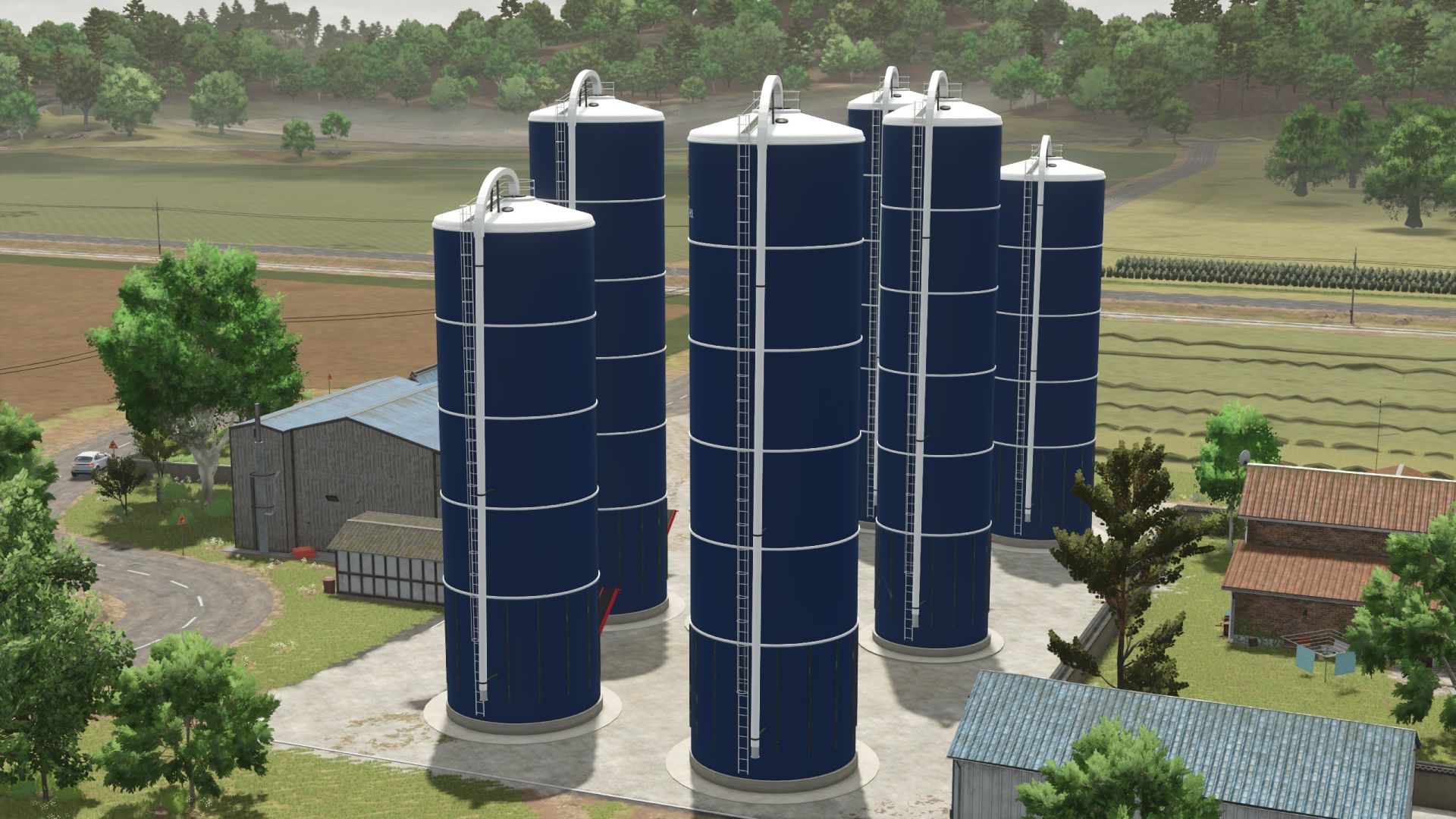 Harvestore silo