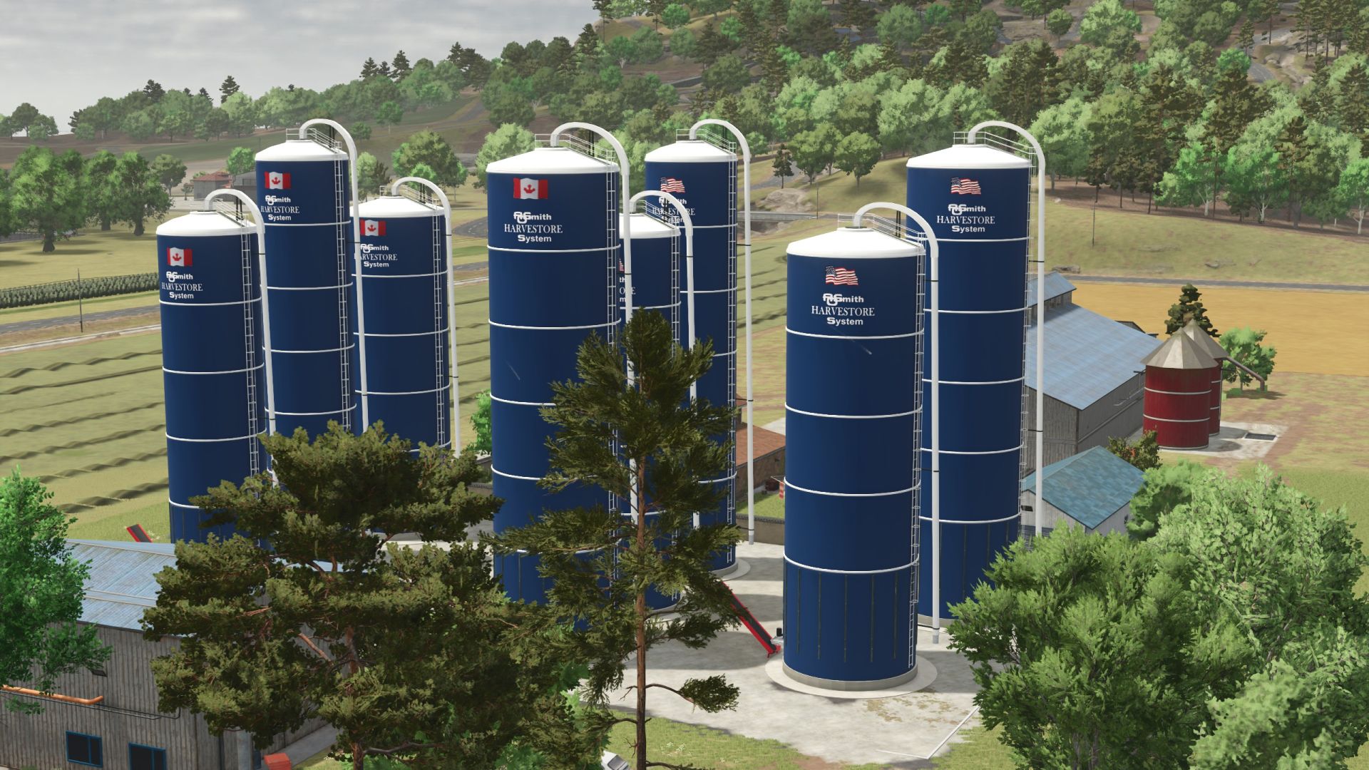 Harvestore silo