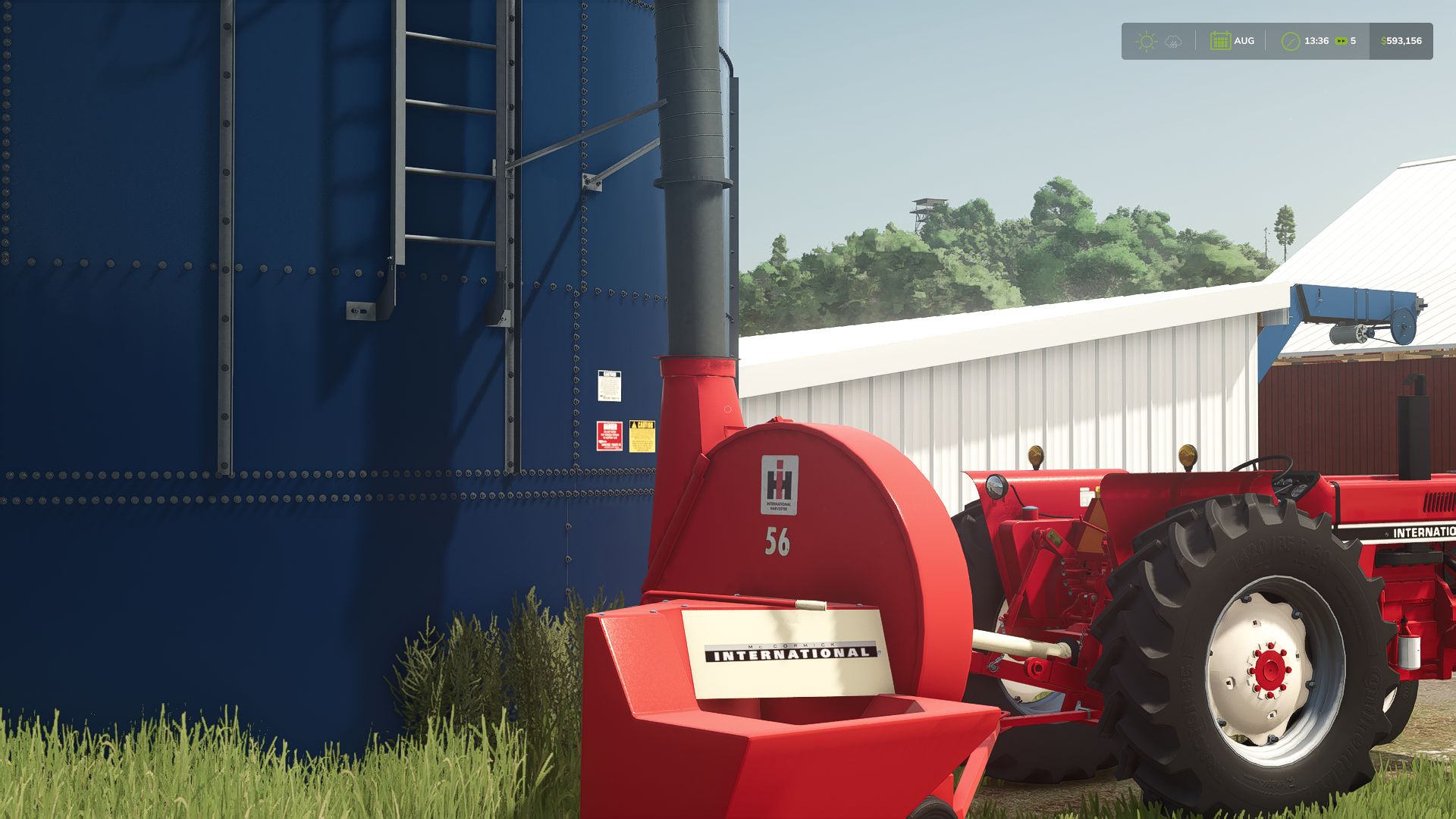 Pacchetto di silos Harvestore
