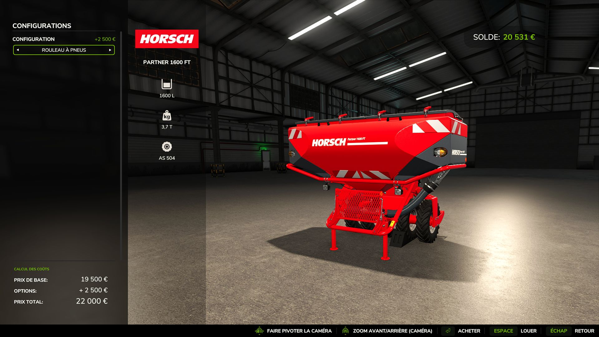 Heavier Seed Tank Pack