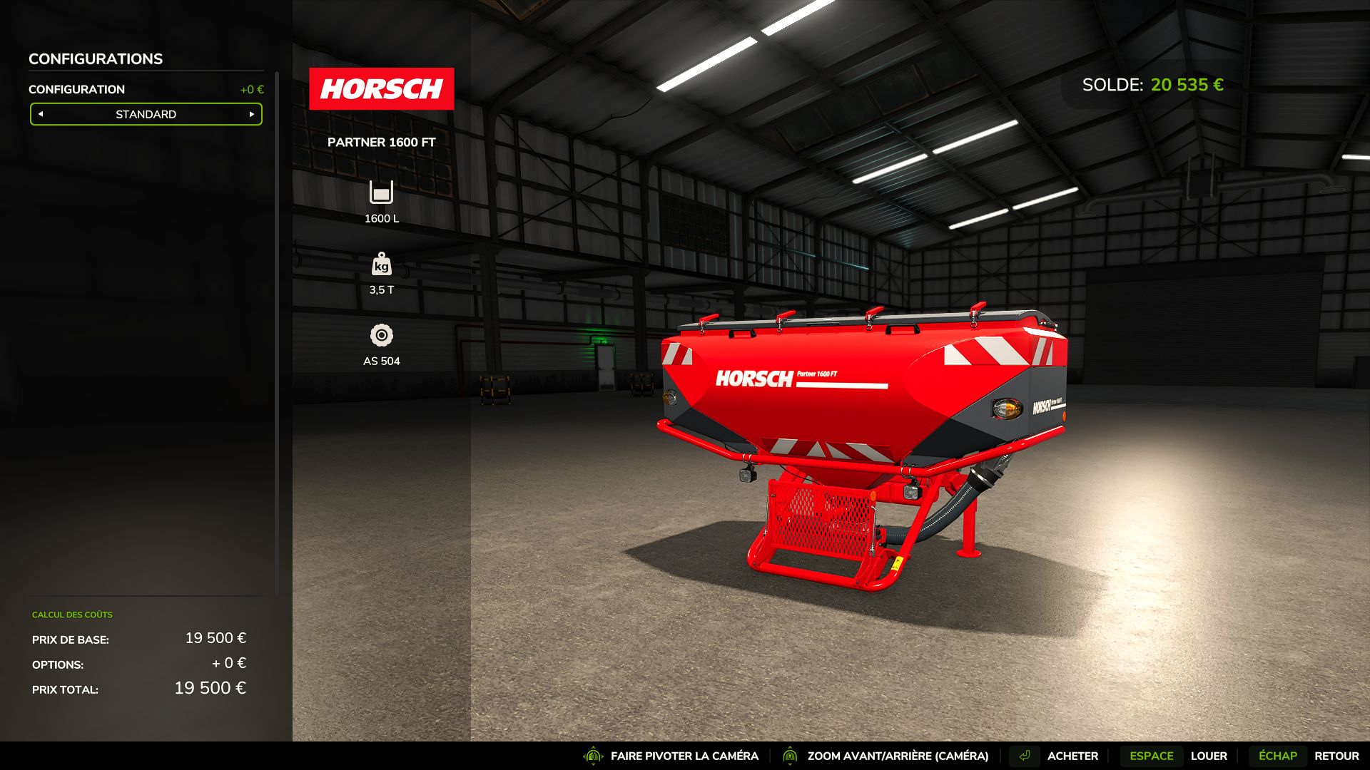 Heavier Seed Tank Pack