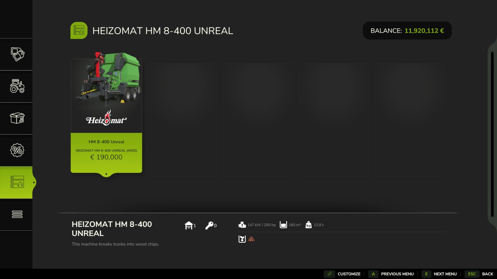 Heizomat HM 8-400 Unreal