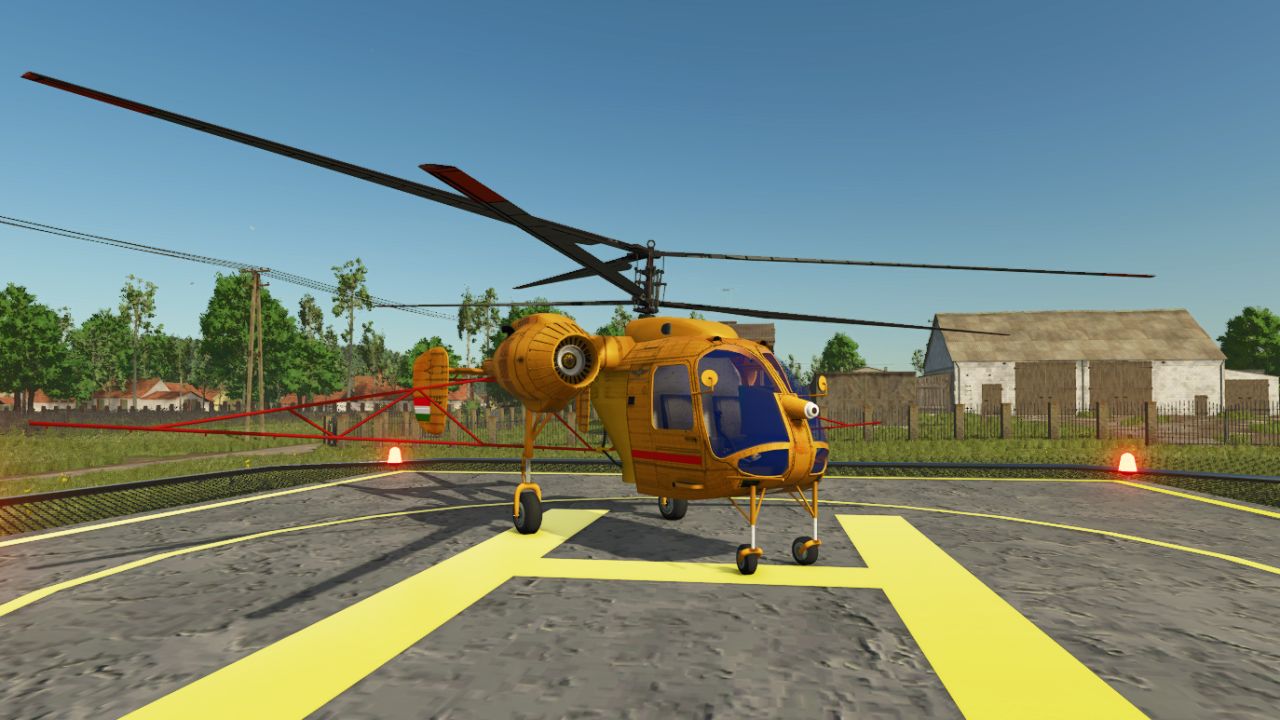 Hubschrauber Ka26 Dünger Sprühgerät