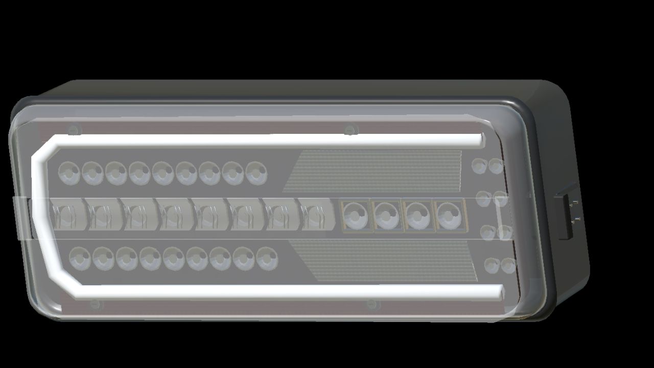 Feux arrière de camion HELLA (Prefab)