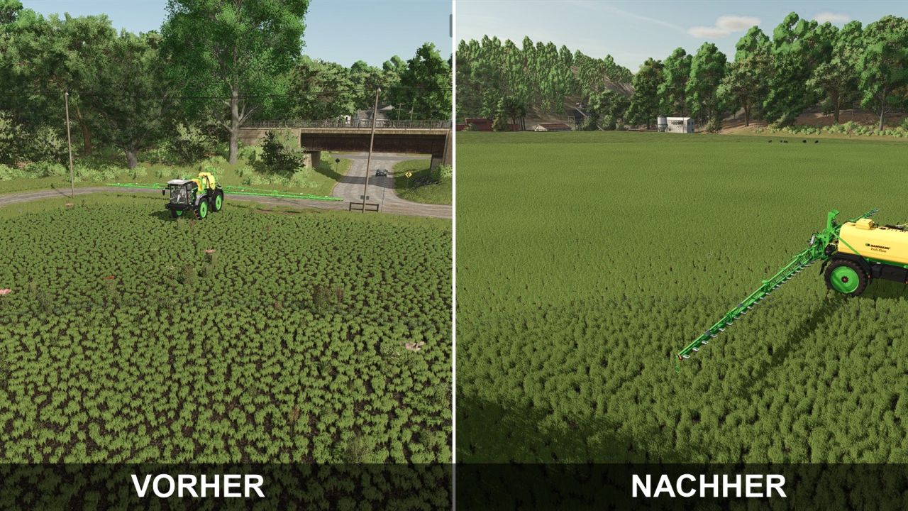 Herbizide Unkrautbekämpfung