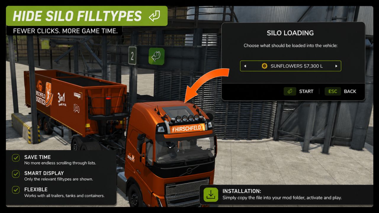 Hide Silo Filltypes - Hirschfeld Mods