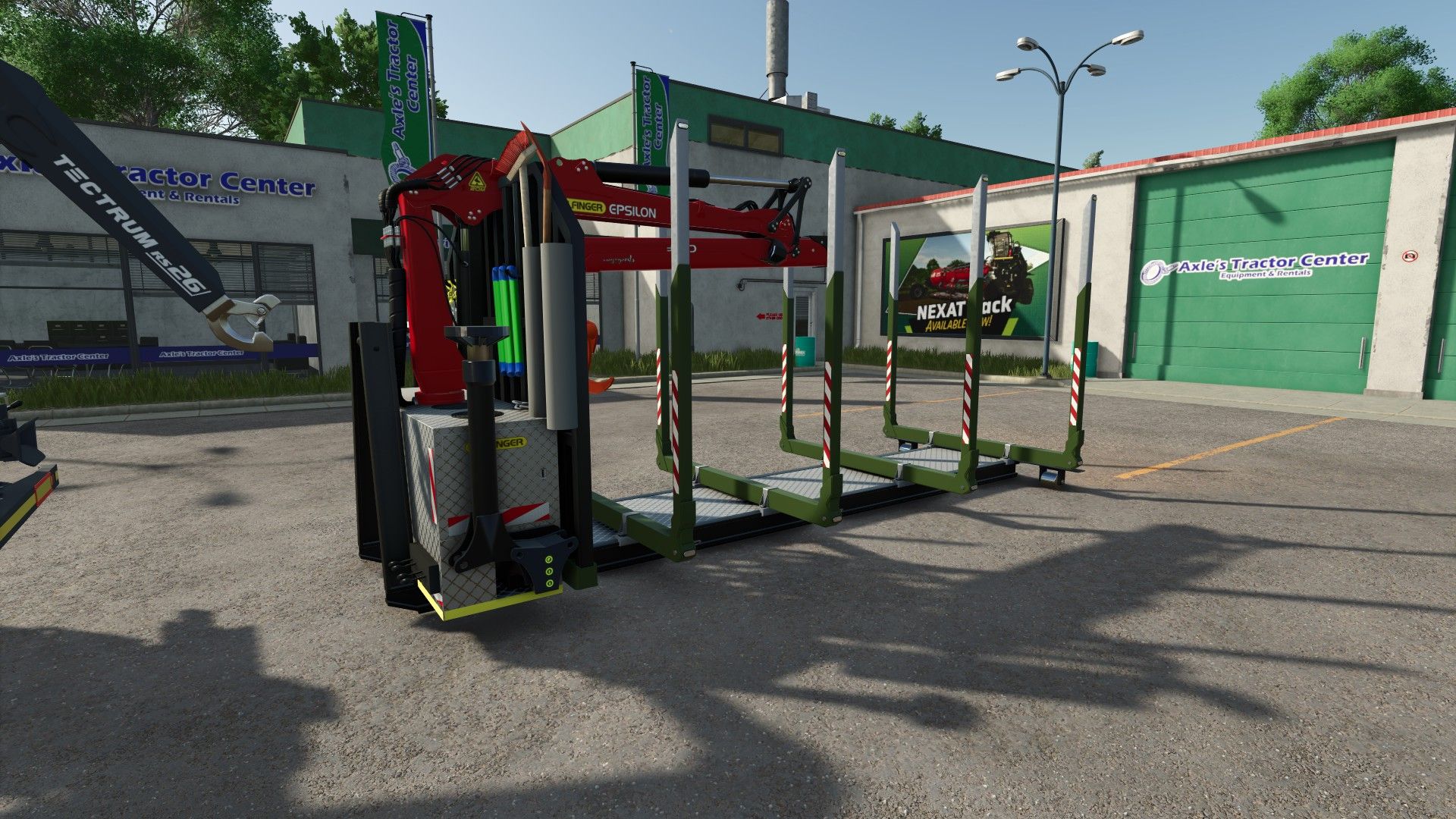 HKL Forestry platform with cran