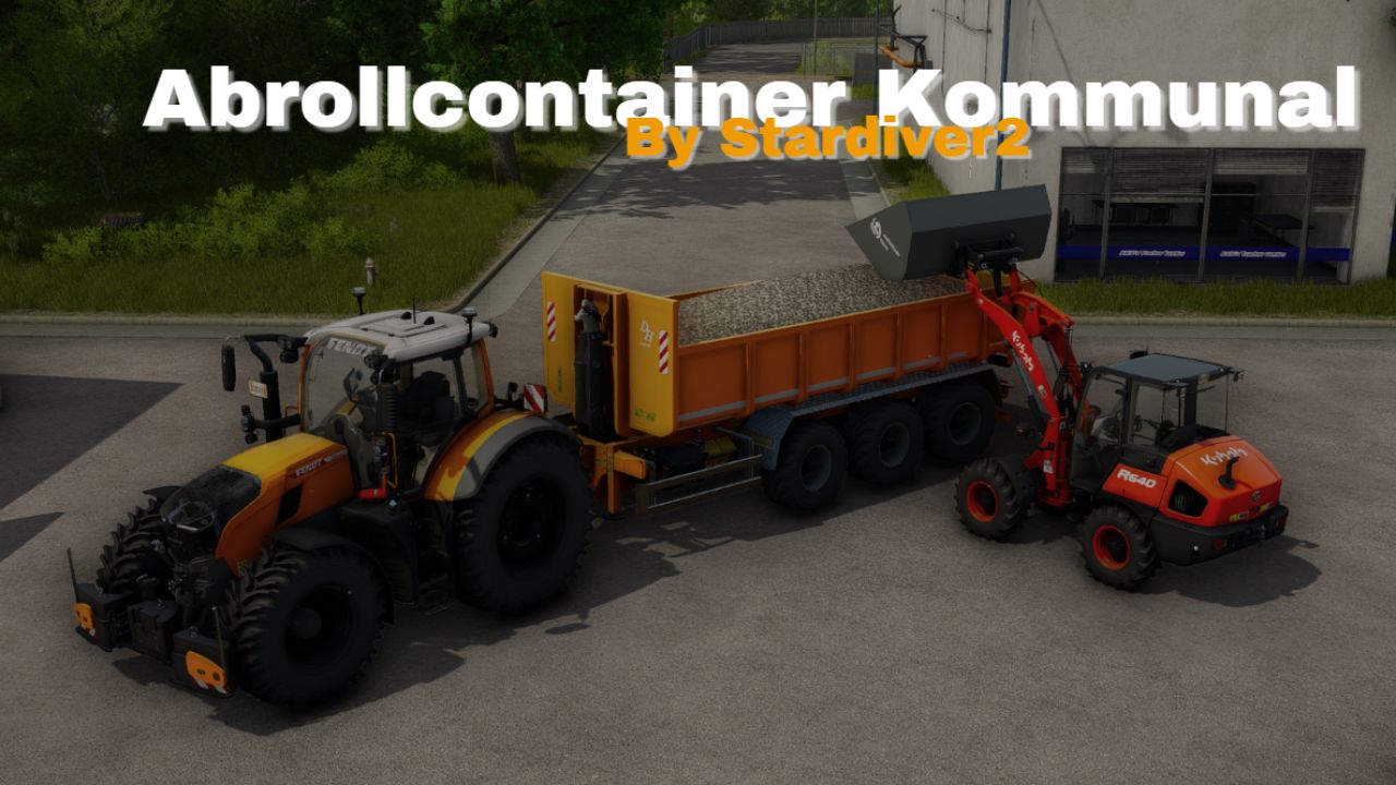 Hkl roll -off conteneur municipal