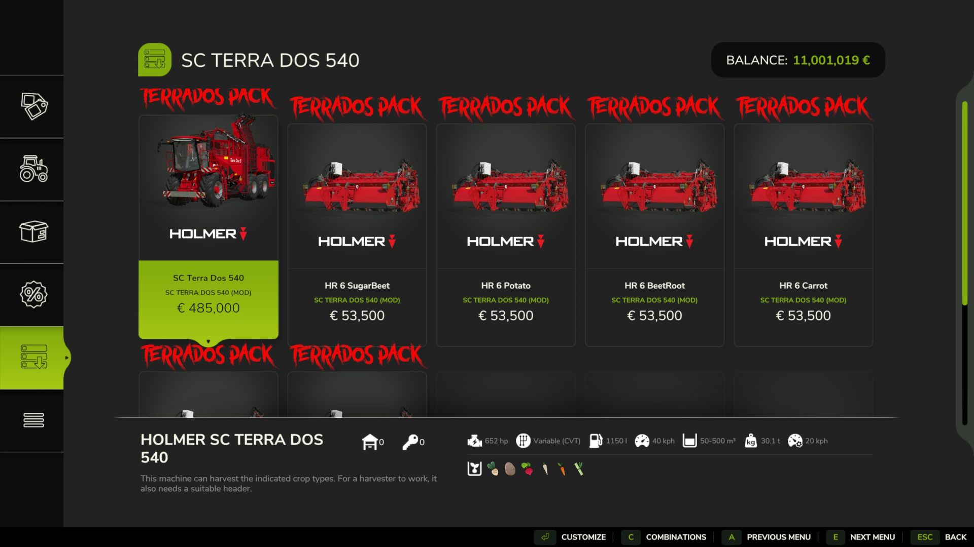 Holmer Terra Dos Multifrucht-Paket