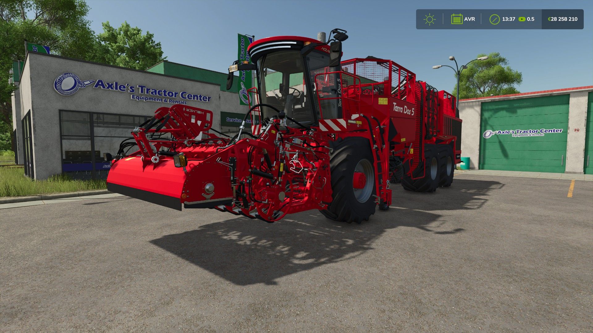 Holmer TerraDos T540 Multifruit