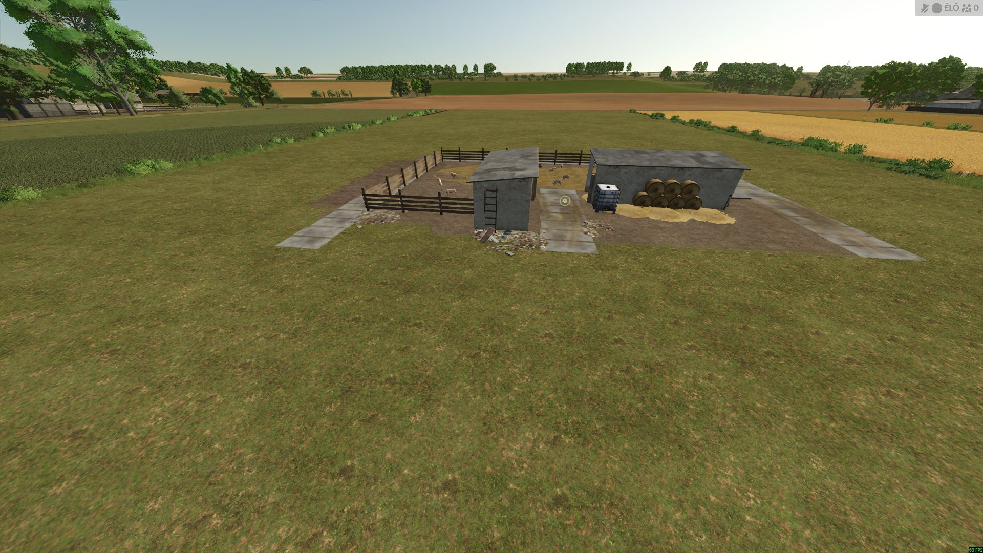 Home stand pig barn