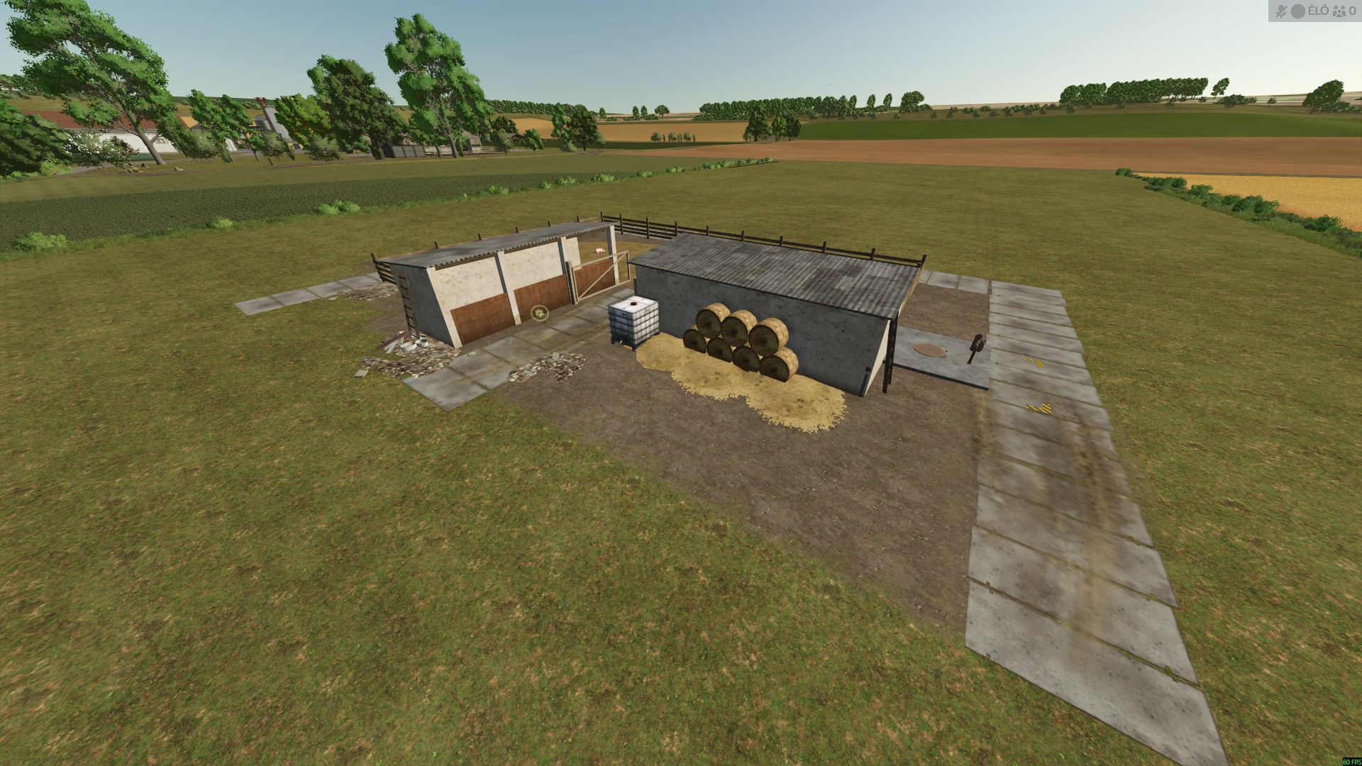 Home stand pig barn