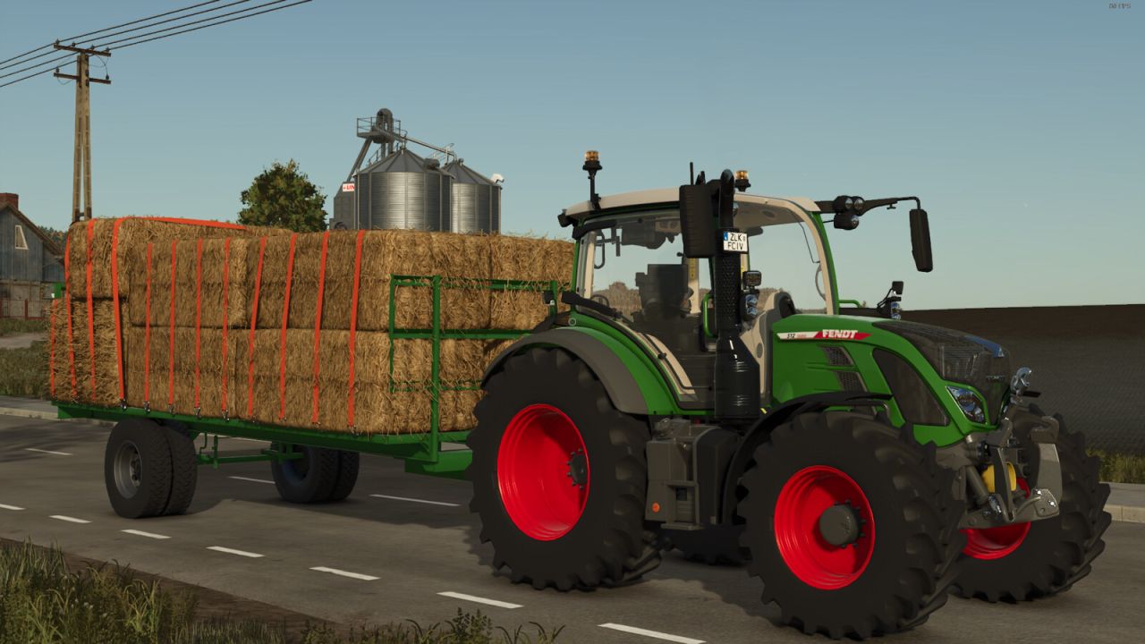 HomeMade Bale Trailer