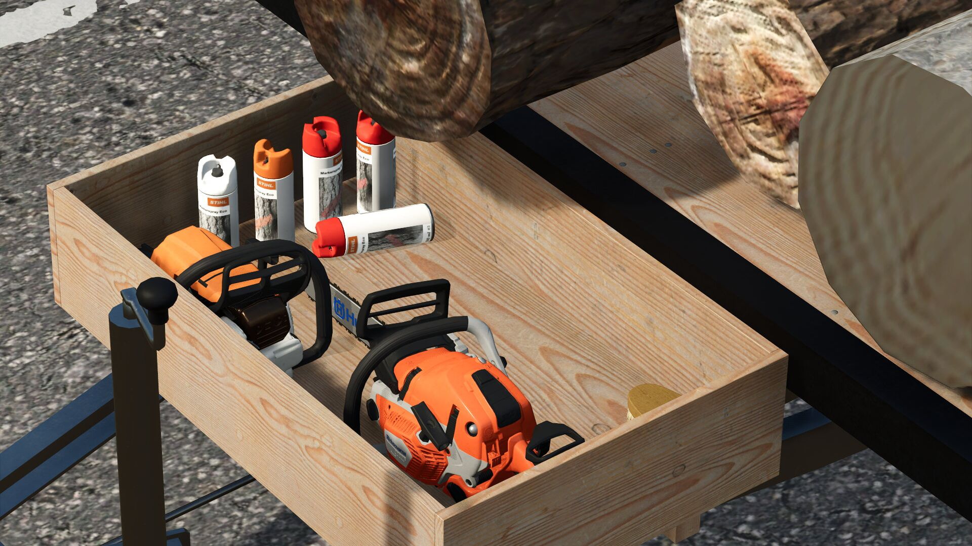 Homemade car trailer