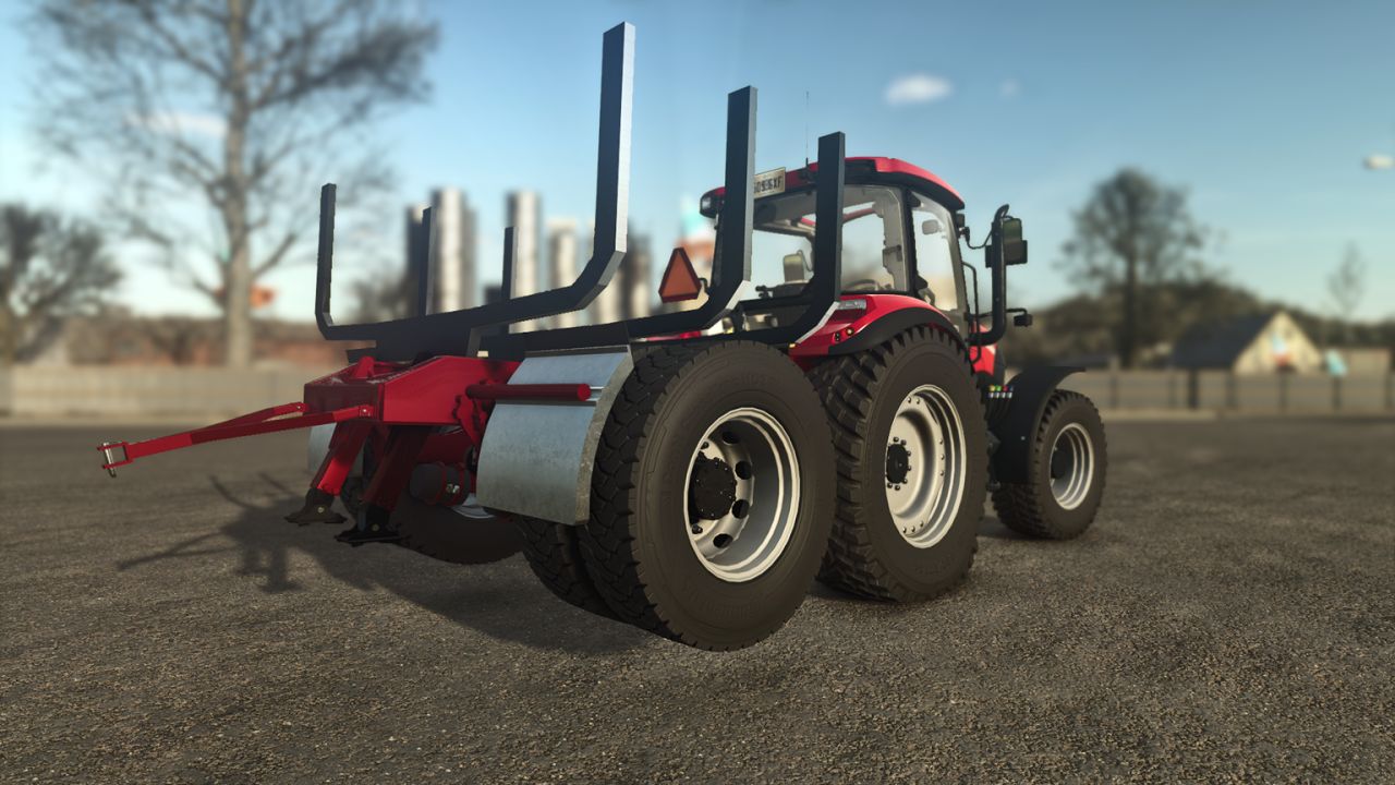 Chariot à bûches fait maison