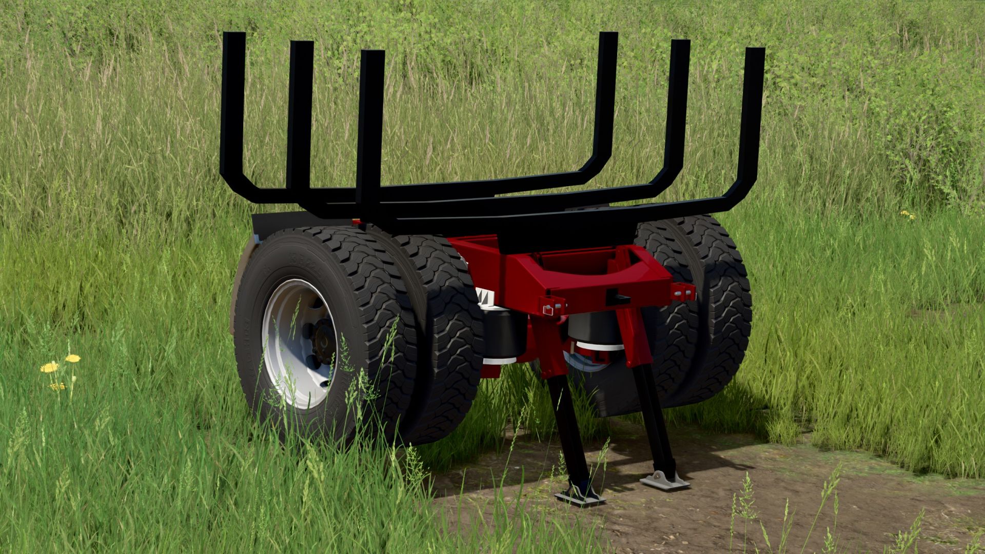 Chariot à bûches fait maison