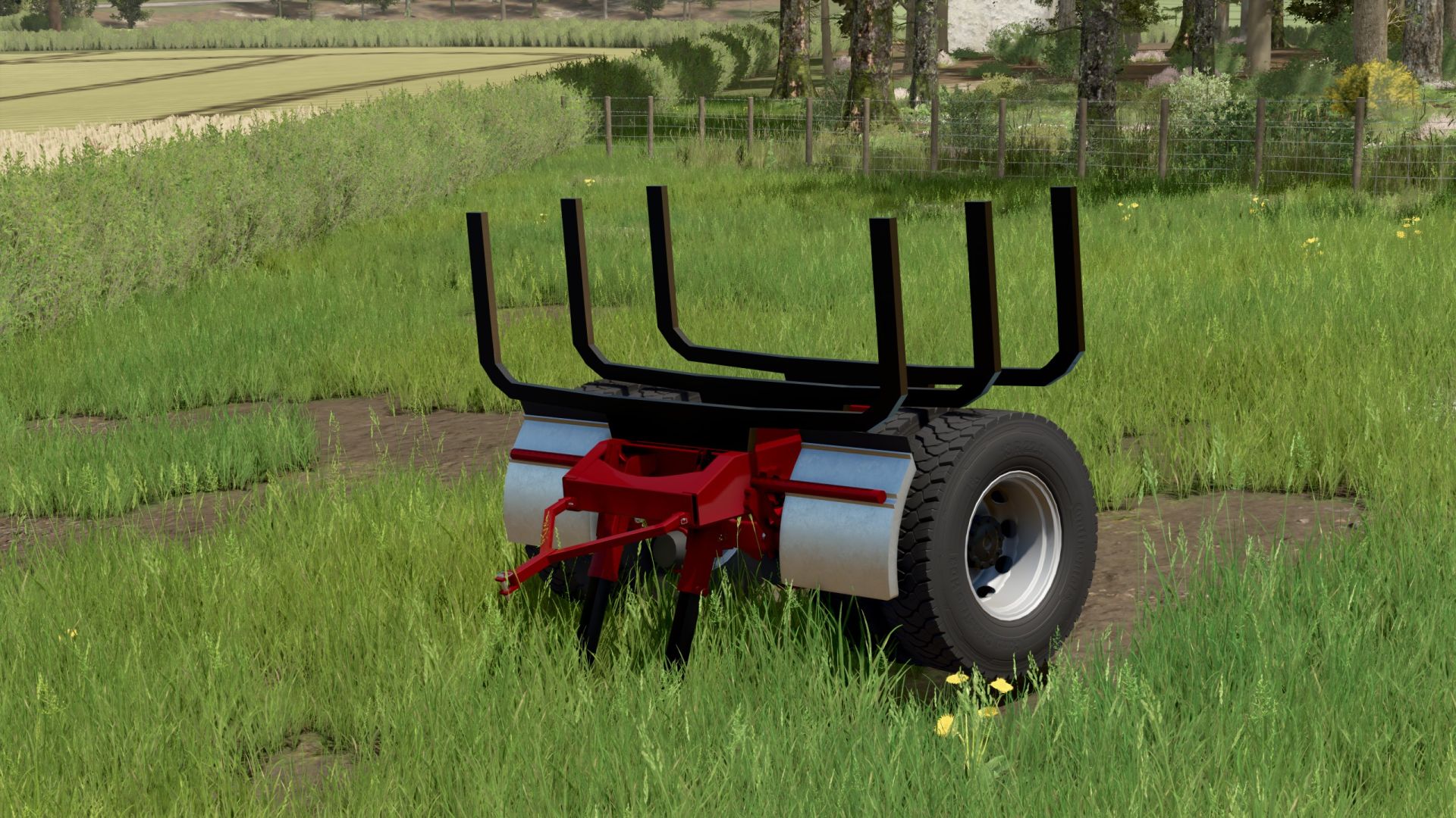 Chariot à bûches fait maison