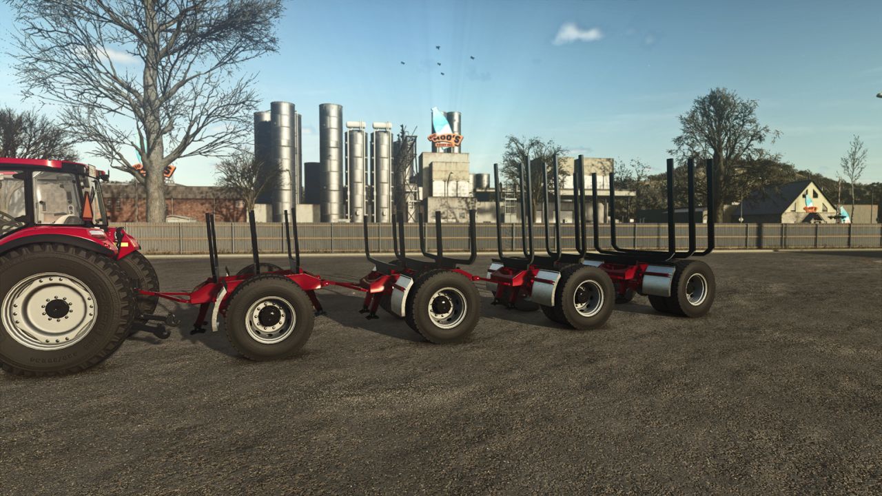 Chariot à bûches fait maison