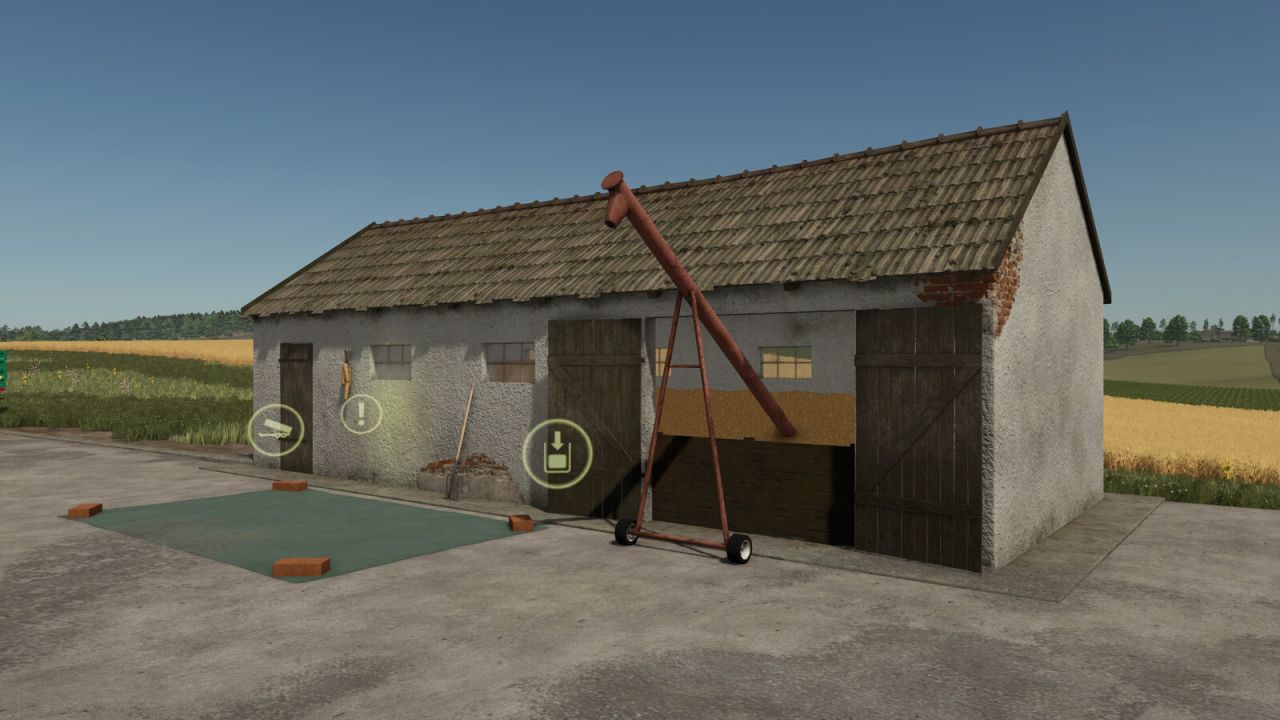 Deposito di grano della fattoria