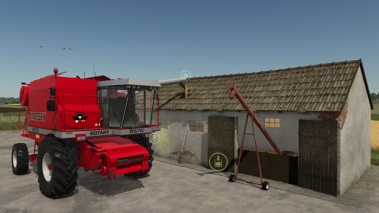 Deposito di grano della fattoria