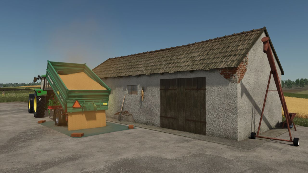 Deposito di grano della fattoria