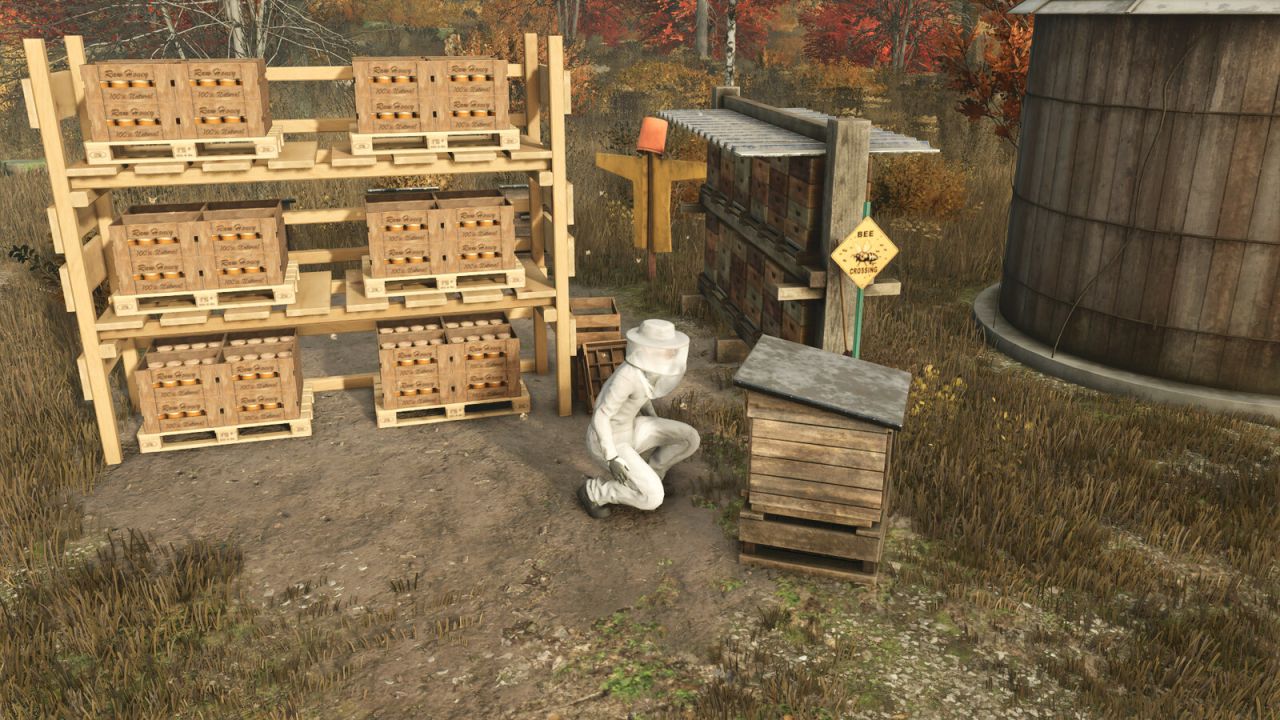 Honey Pallet Rack