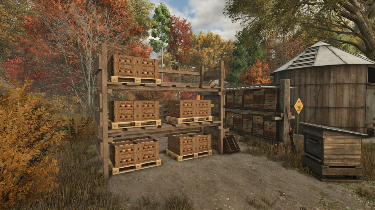 Honey Pallet Rack