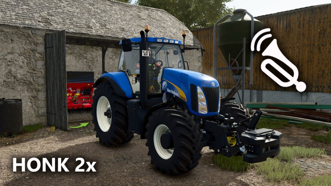 Honk para abrir os portões