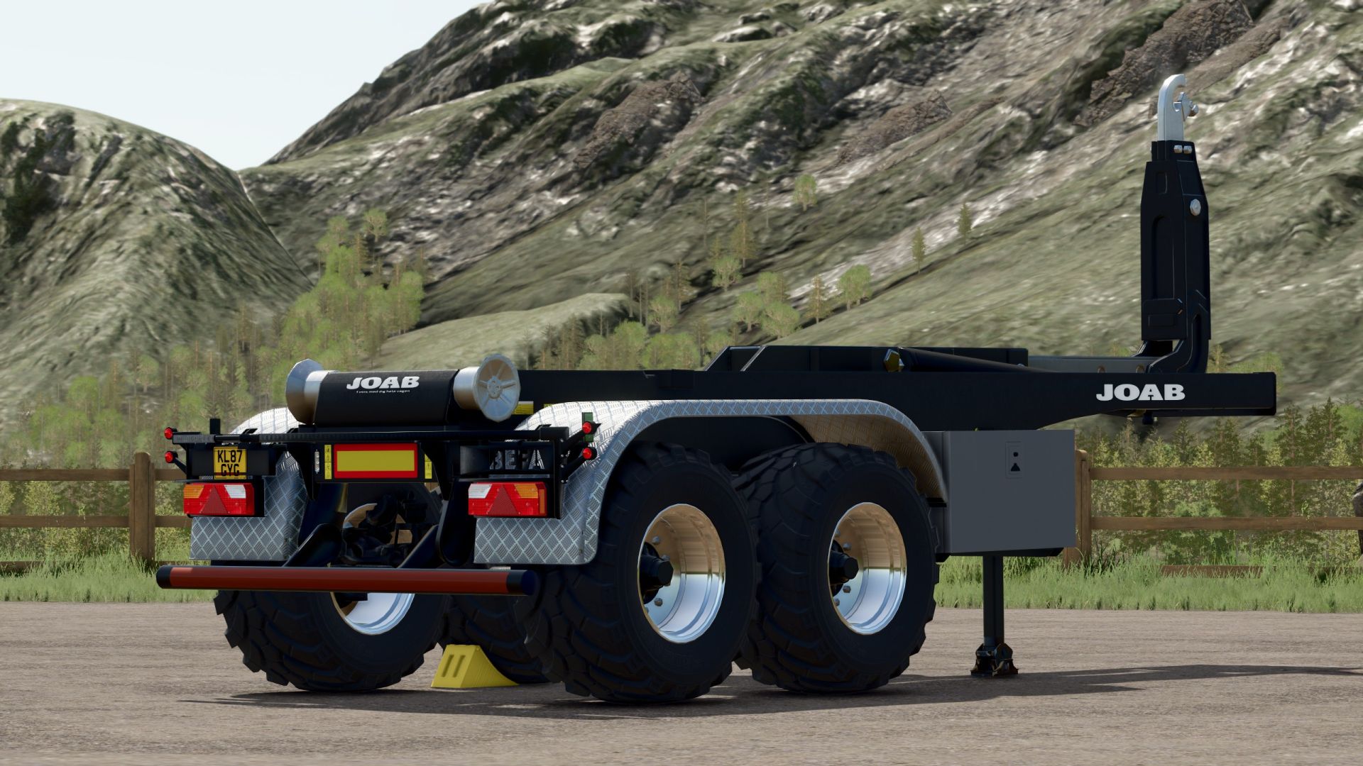 Hooklift trailer