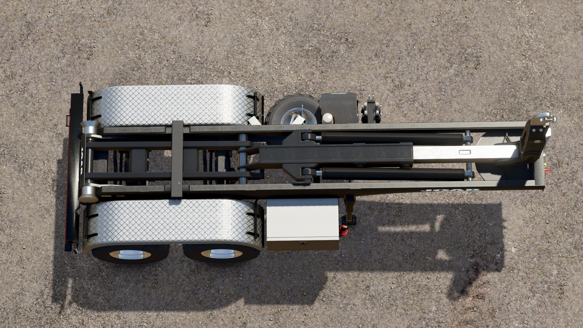 Hooklift trailer