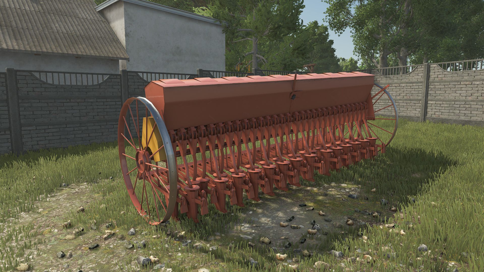 Semoir hippomobile