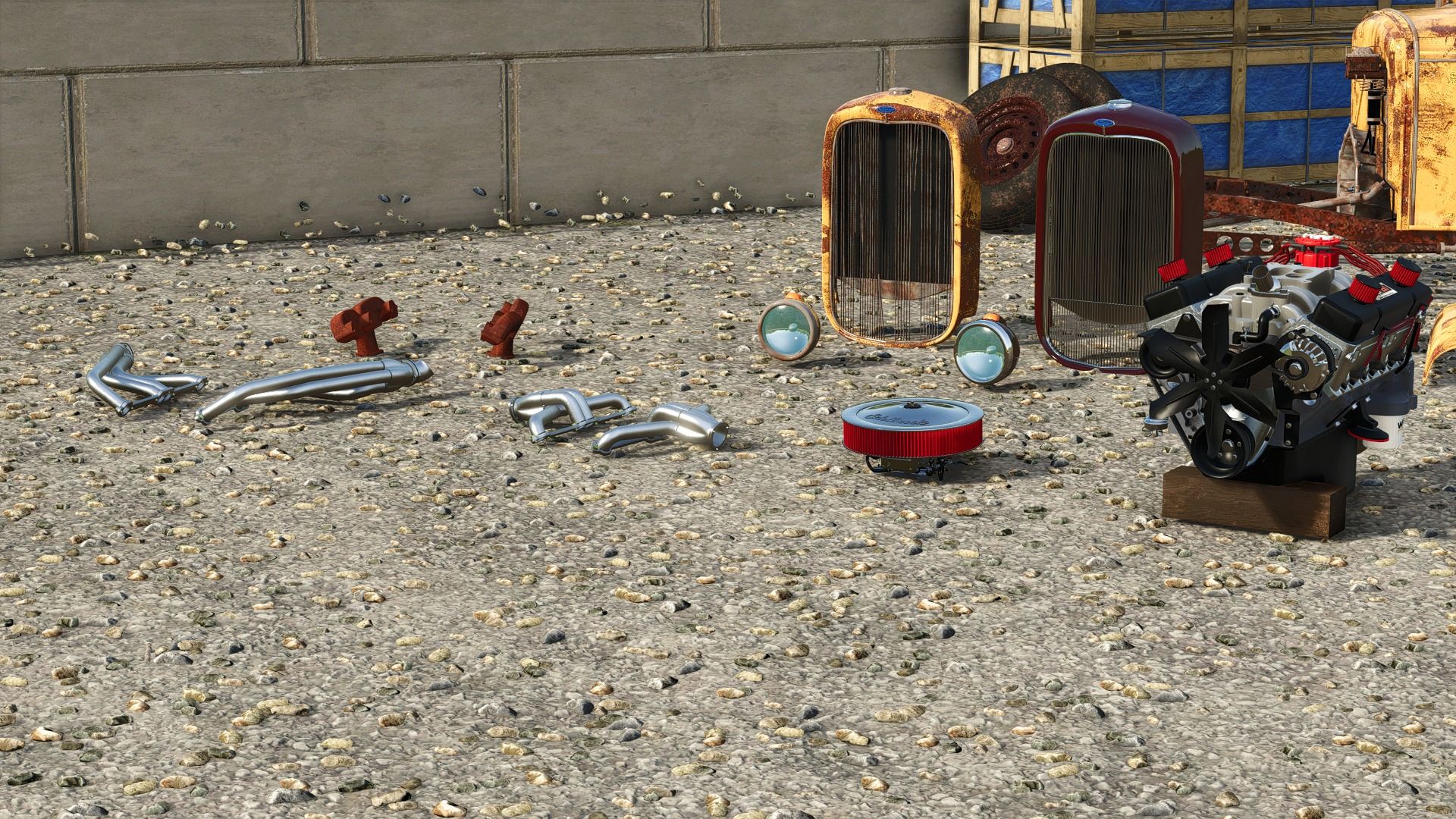 Hot Rod ve Küçük Blok Chevy Motoru