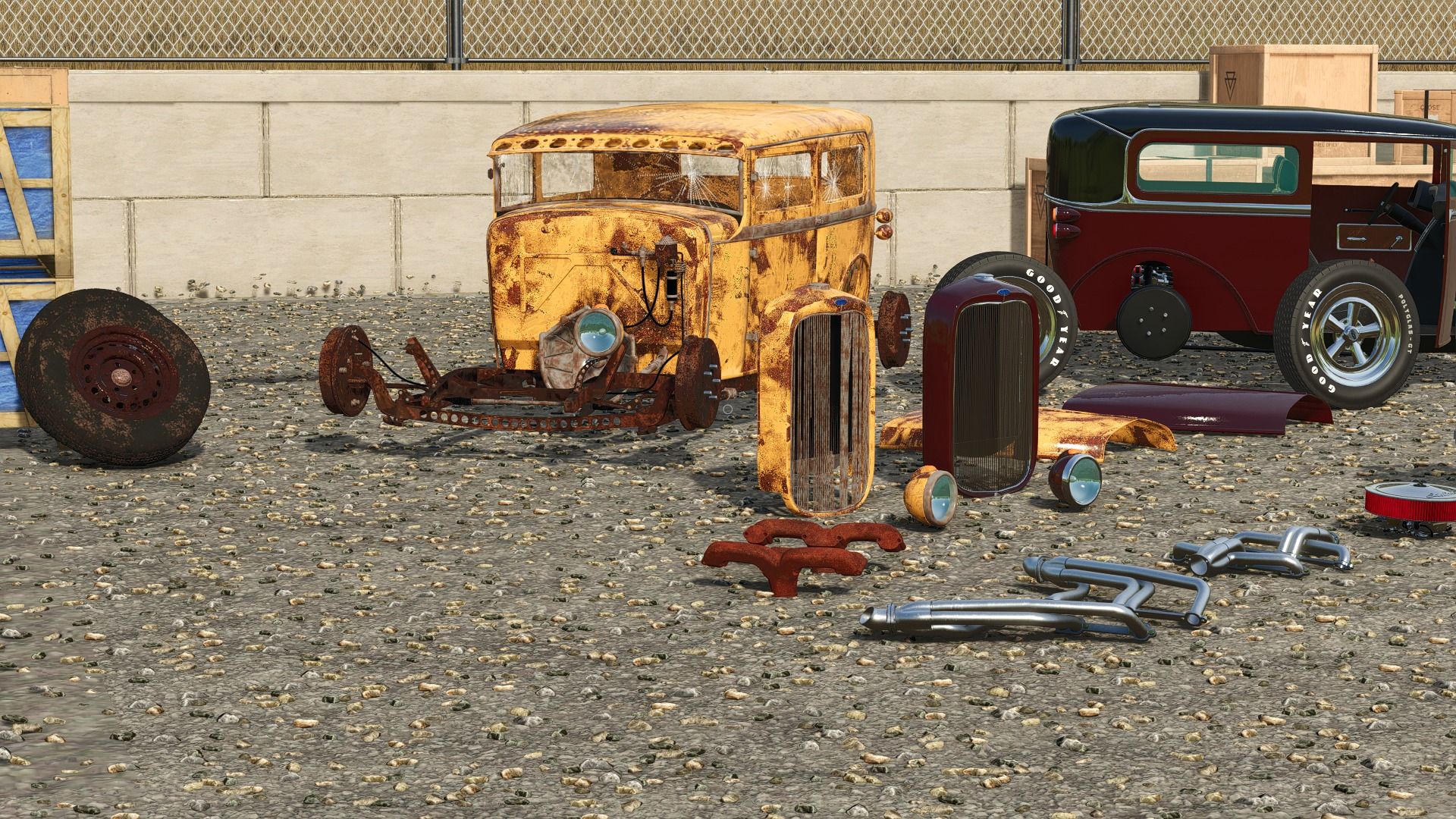 Hot Rod ve Küçük Blok Chevy Motoru