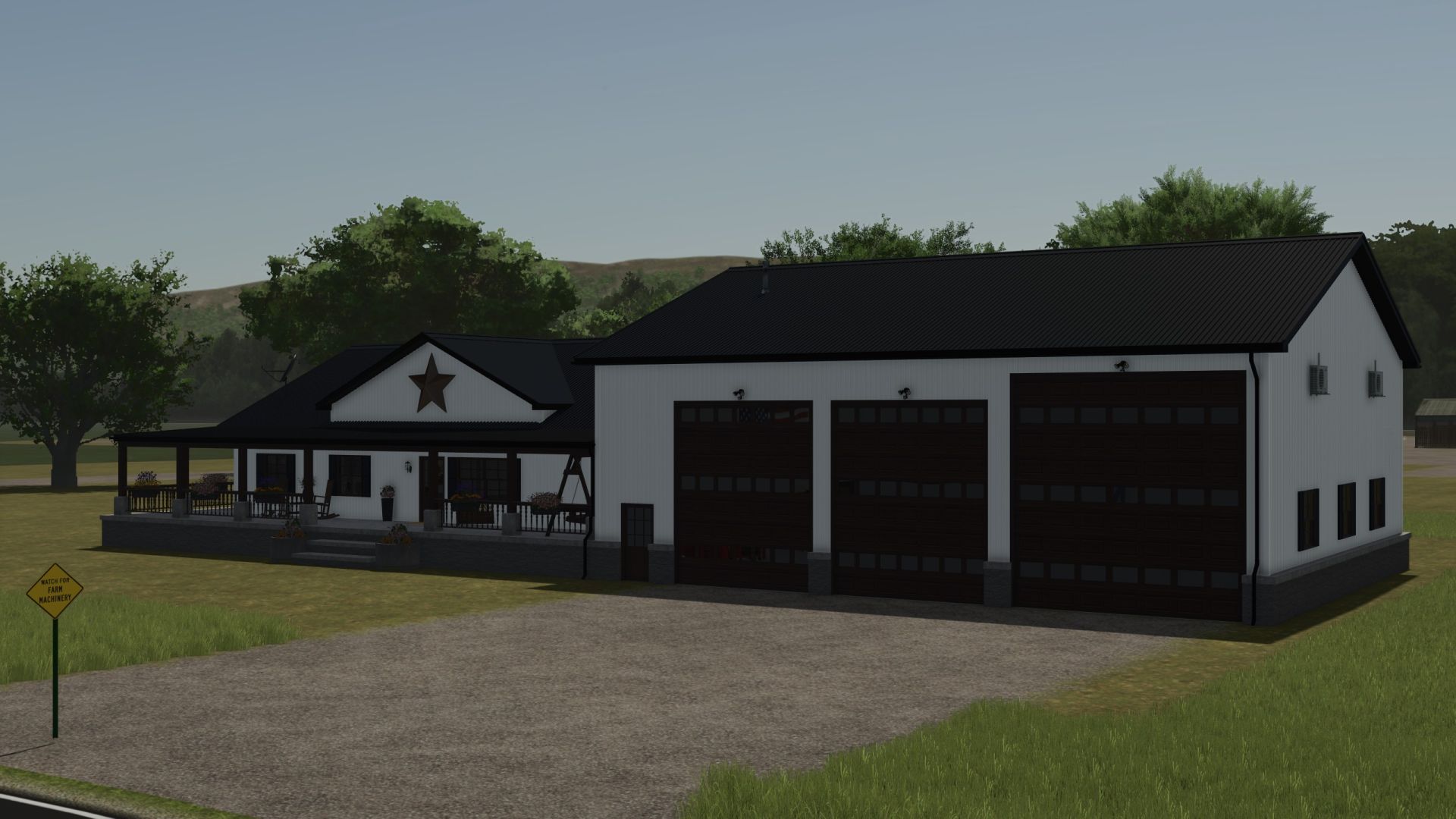 Dom 3 sypialnie, 2 łazienki, styl 2