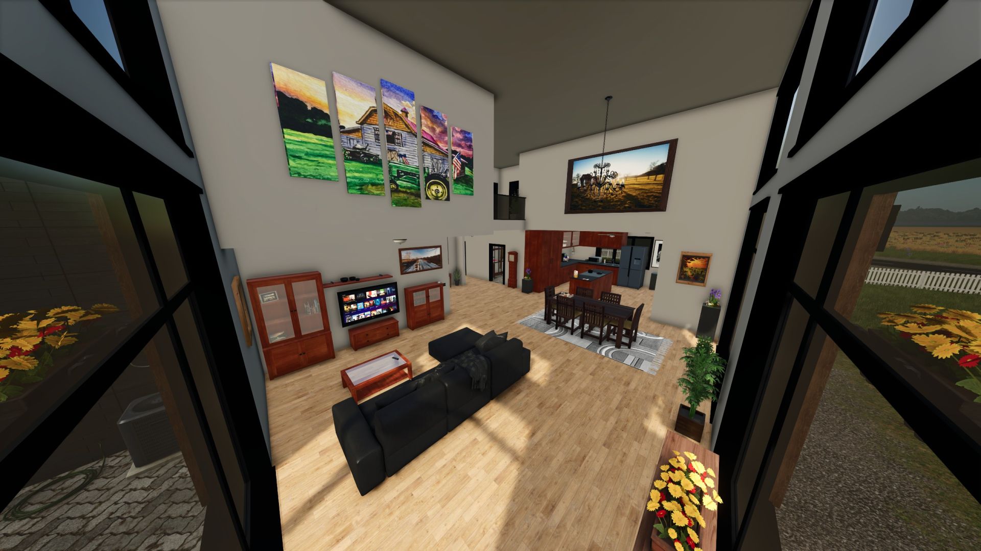 Casa 4 dormitorios 3 baños (estilo 1)