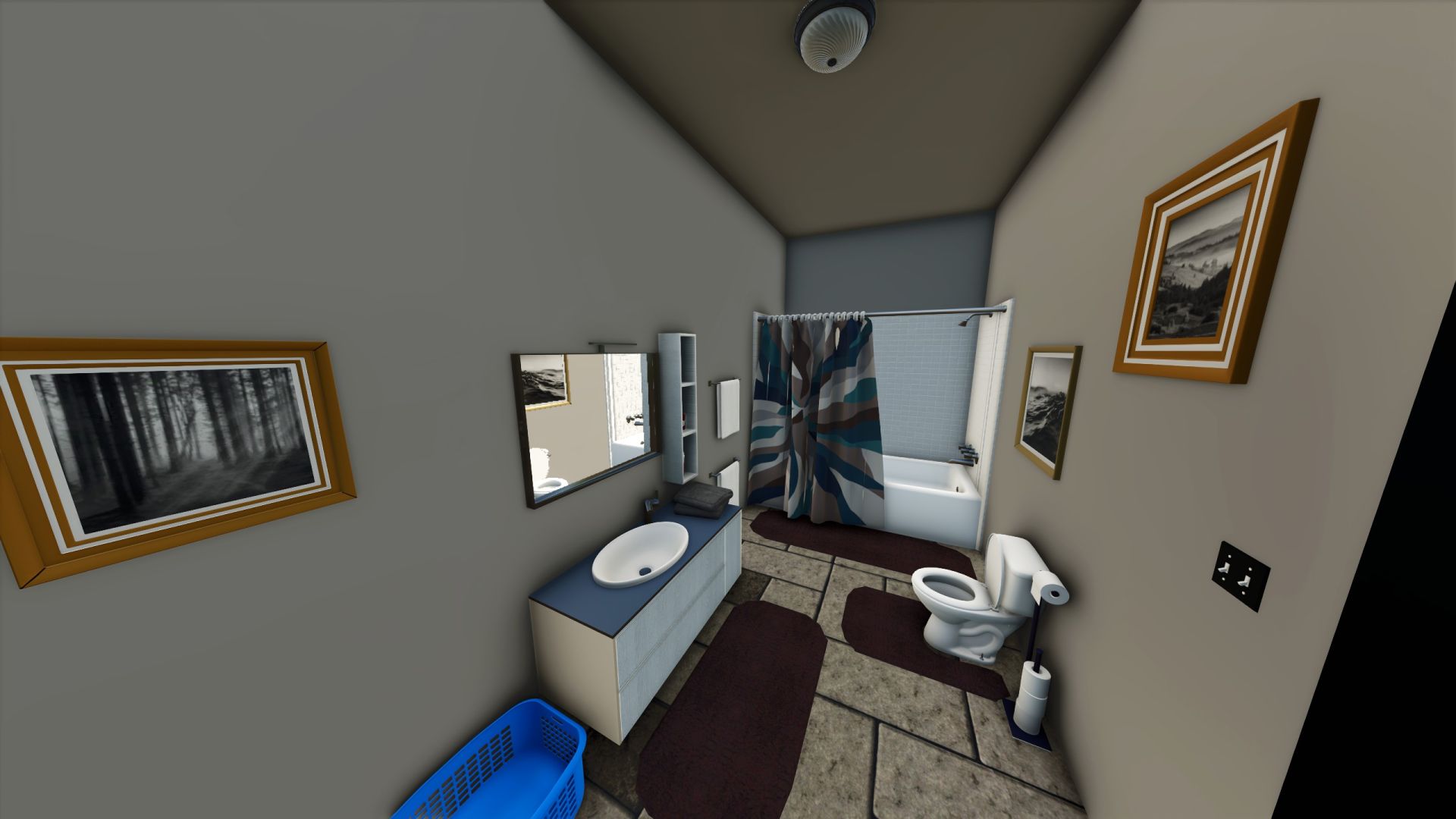 Casa 4 dormitorios 3 baños (estilo 1)