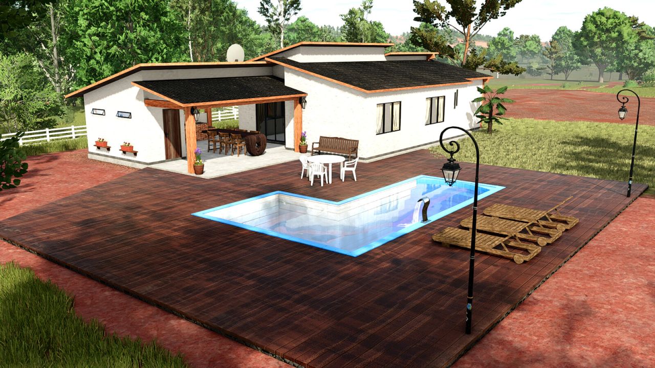 Casa con piscina