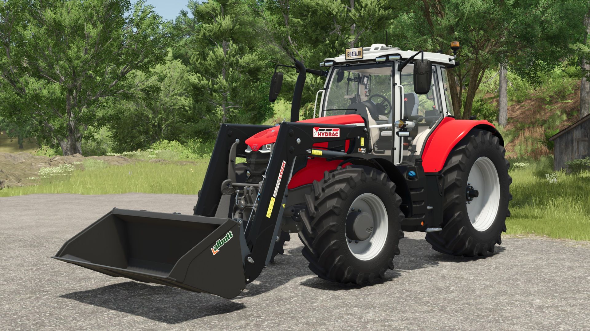 HYDRAC 2200XL front loader